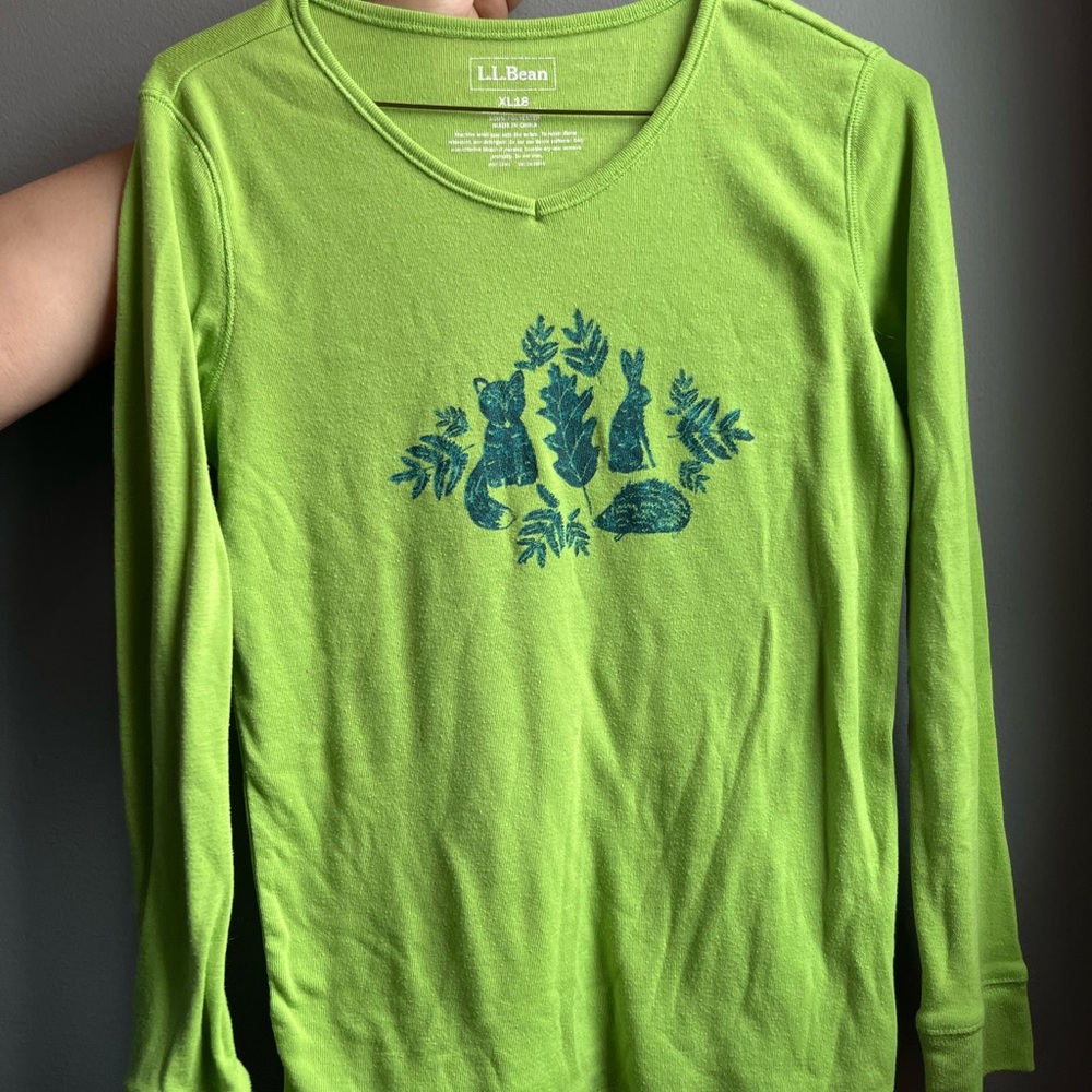 LL BEAN long sleeve